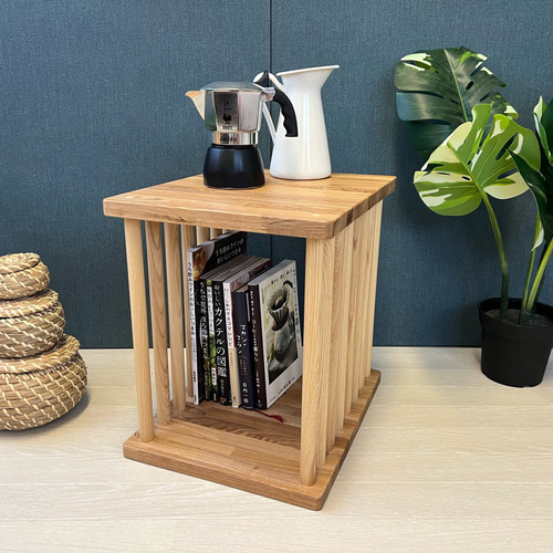 送料無料】 サイドテーブル 柱形 ドラムテーブル 30cm 37cm タモ 小物  