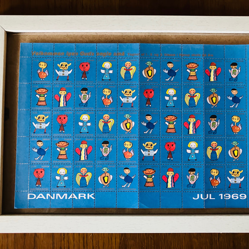 デンマーク◇1969年◇クリスマスシール その他インテリア雑貨