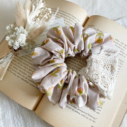 送料込］大人可愛いインド刺繍リボンのシュシュ シュシュ chika♪ 通販