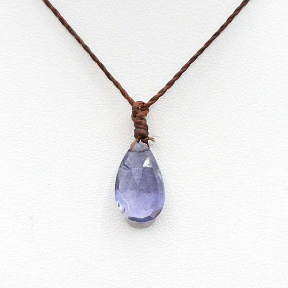 アイオライト ドロップ ビーズ トップ beads200 アイオライト ドロップ ビーズ トップ beads200 ネックレス