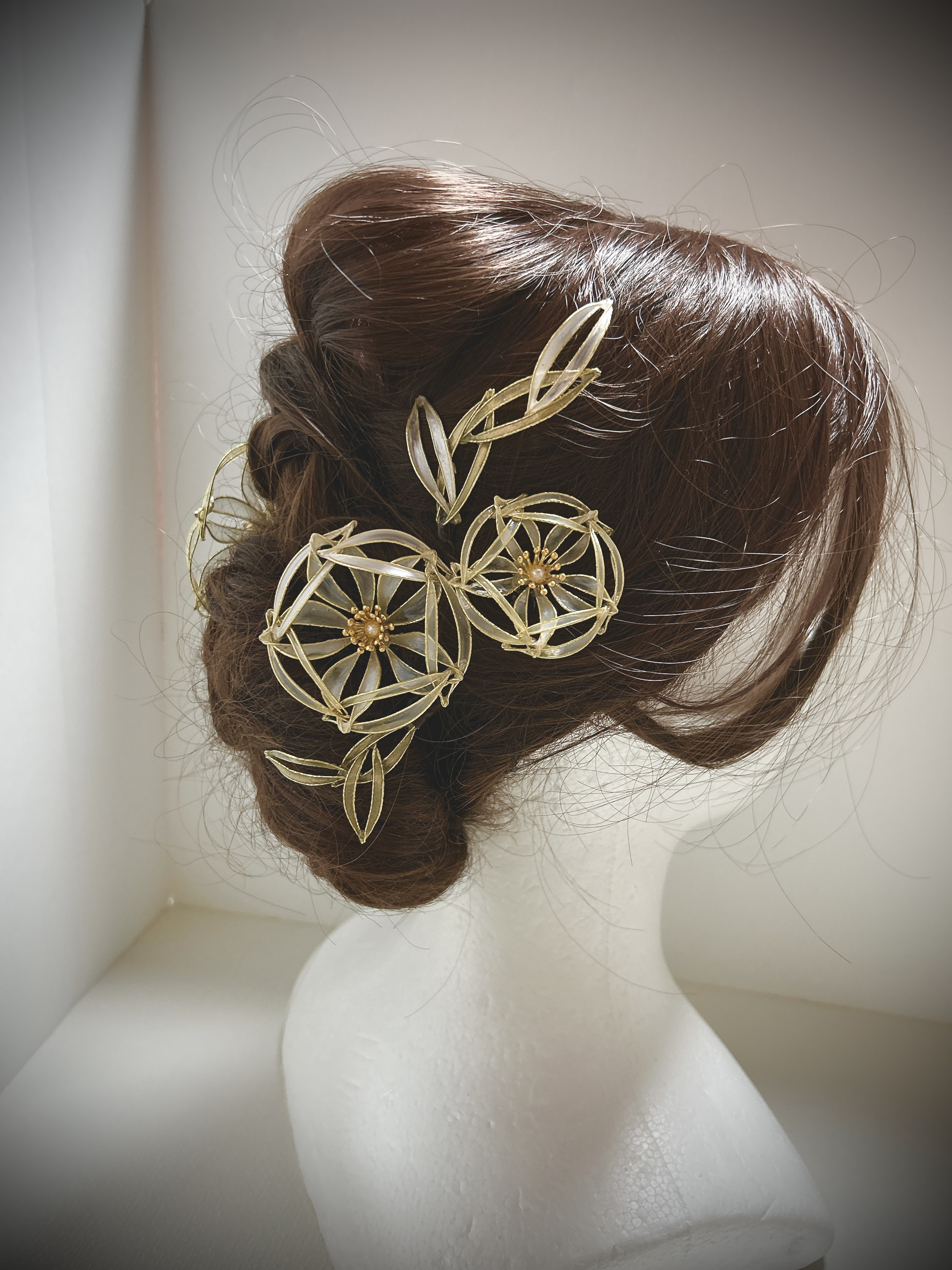 組み花　雅　ユーピン仕立て　　ディップアート