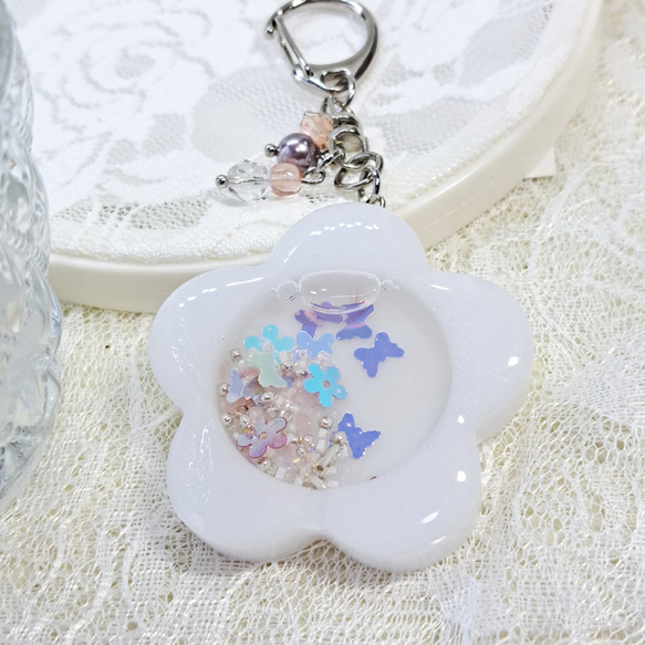 シャカシャカキーホルダー シェイカー レジンキーホルダー オーダー
