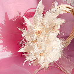 オフ White Rose & Anemone のハーフリース•ᴗ•ꕤブライダルプレゼントにいかがですか♪ 10枚目の画像