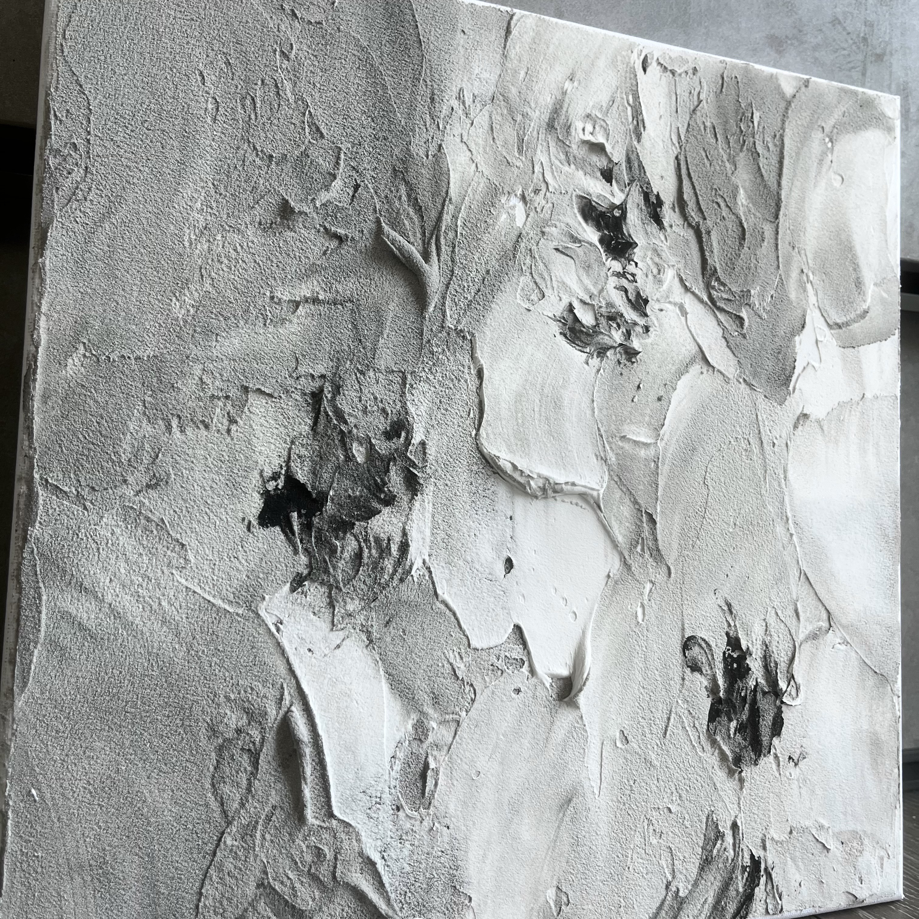 現代アート 30×30㎝ テクスチャーアート モダン 絵画 抽象画