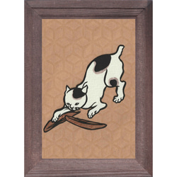 歌川国芳「猫飼好五十三疋 日本橋」 切り絵 切り絵 伊勢屋 通販