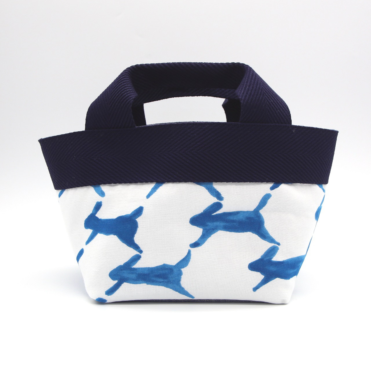 ミナペルホネン run run run パニーニバッグ ブルー（mina perhonenの  