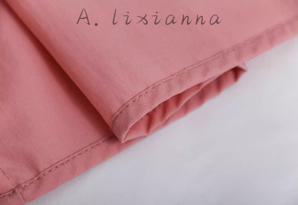 大人気.ピンクの傘スカート.ふんわり涼しげハイウエストスカート.秋冬春も上品なカラー[S--XL] 12枚目の画像