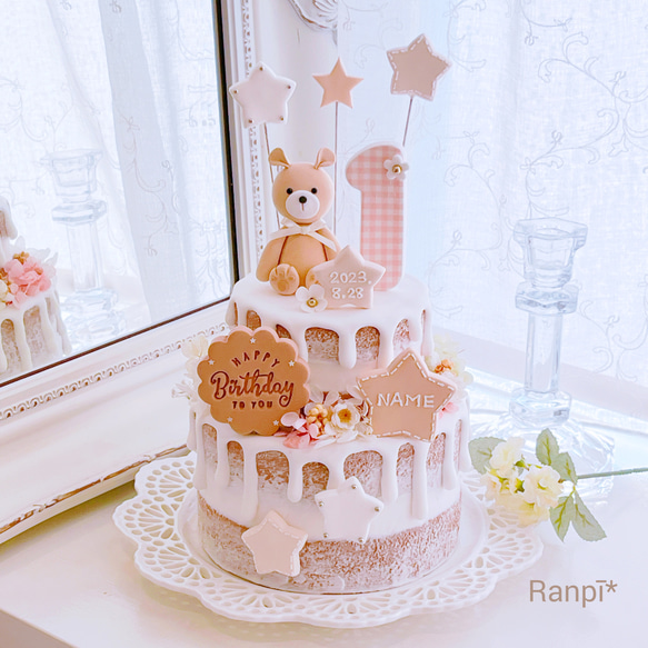 Carat様専用⭐️ クレイケーキ*クレイクリームケーキ*ハートドリップ