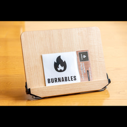 燃えるゴミ用分別サインステッカー（英語表記） BURNABLES 回収ボックス ゴミ分別 ゴミ箱シール おしゃれ 4枚目の画像