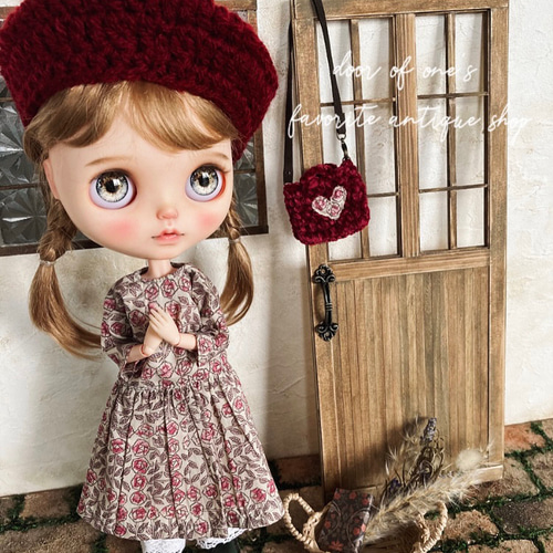 ミニチュア ドールハウス 扉 ドア 家具 背景ボード ブライス リカ 