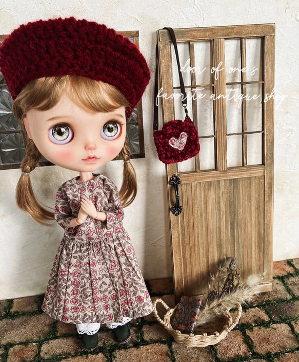 ミニチュア ドールハウス 扉 ドア 家具 背景ボード ブライス リカ 