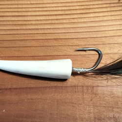 鹿角弓角（deer horn fishing Lure）釣具・トローリング・LURE・ルアー 1枚目の画像