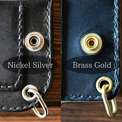 Middle Size Trucker Wallet-01】 兩折皮夾 yc_ leather.craft 的作品