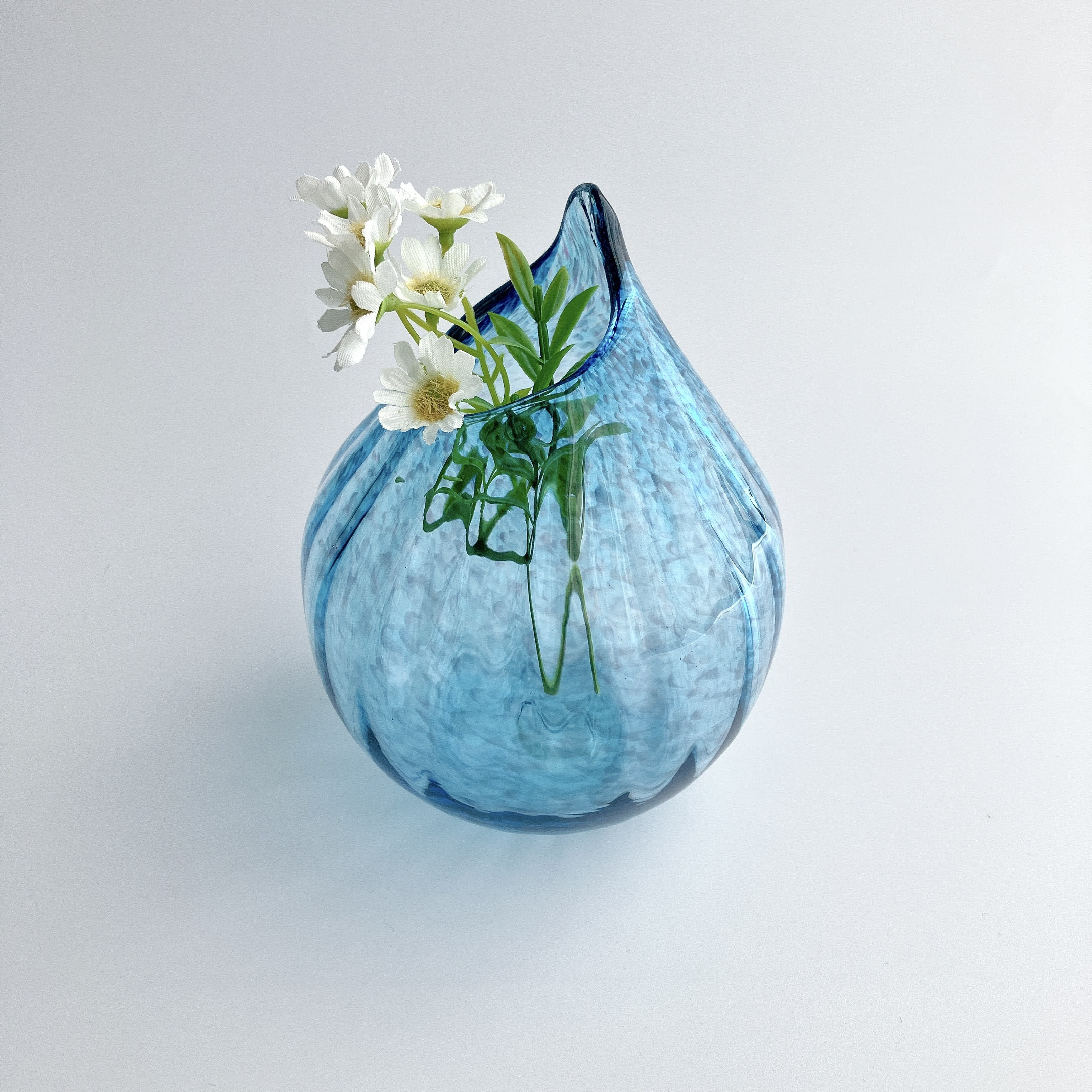 ガラスコレクション【COLIN HEANEY オーストラリア　花瓶　海モチーフ】 ガラスコレクション【COLIN HEANEY オーストラリア花瓶海モチーフ】