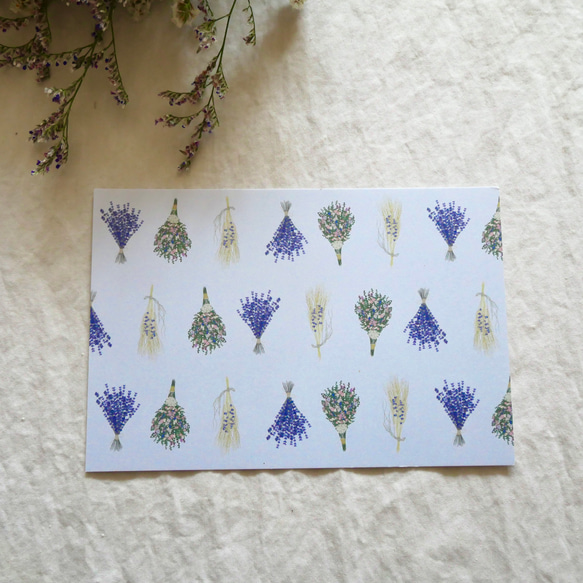 【日本／北海道ラベンダー】、富良野産濃紫ラベンダーのある暮らし3点セット◯ドライフラワー 6枚目の画像