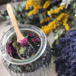 【日本／北海道ラベンダー】、富良野産濃紫ラベンダーのある暮らし3点セット◯ドライフラワー 4枚目の画像