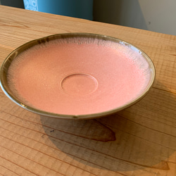 【三足皿鉢】＜ピンク＞ #M005 2枚目の画像
