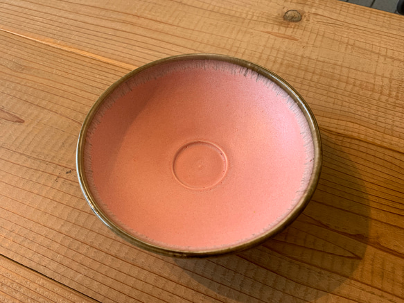 【三足皿鉢】＜ピンク＞ #M006 3枚目の画像