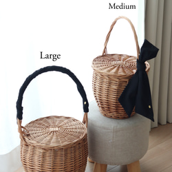 Round one handle basket 13枚目の画像