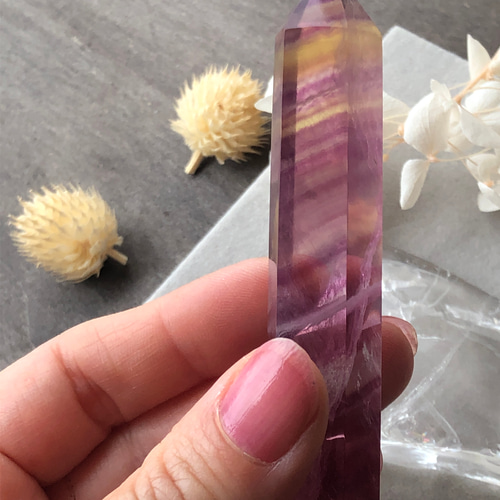 大きめ⭐︎キャンディフローライト ダブルポイント⭐︎ 97.5mm