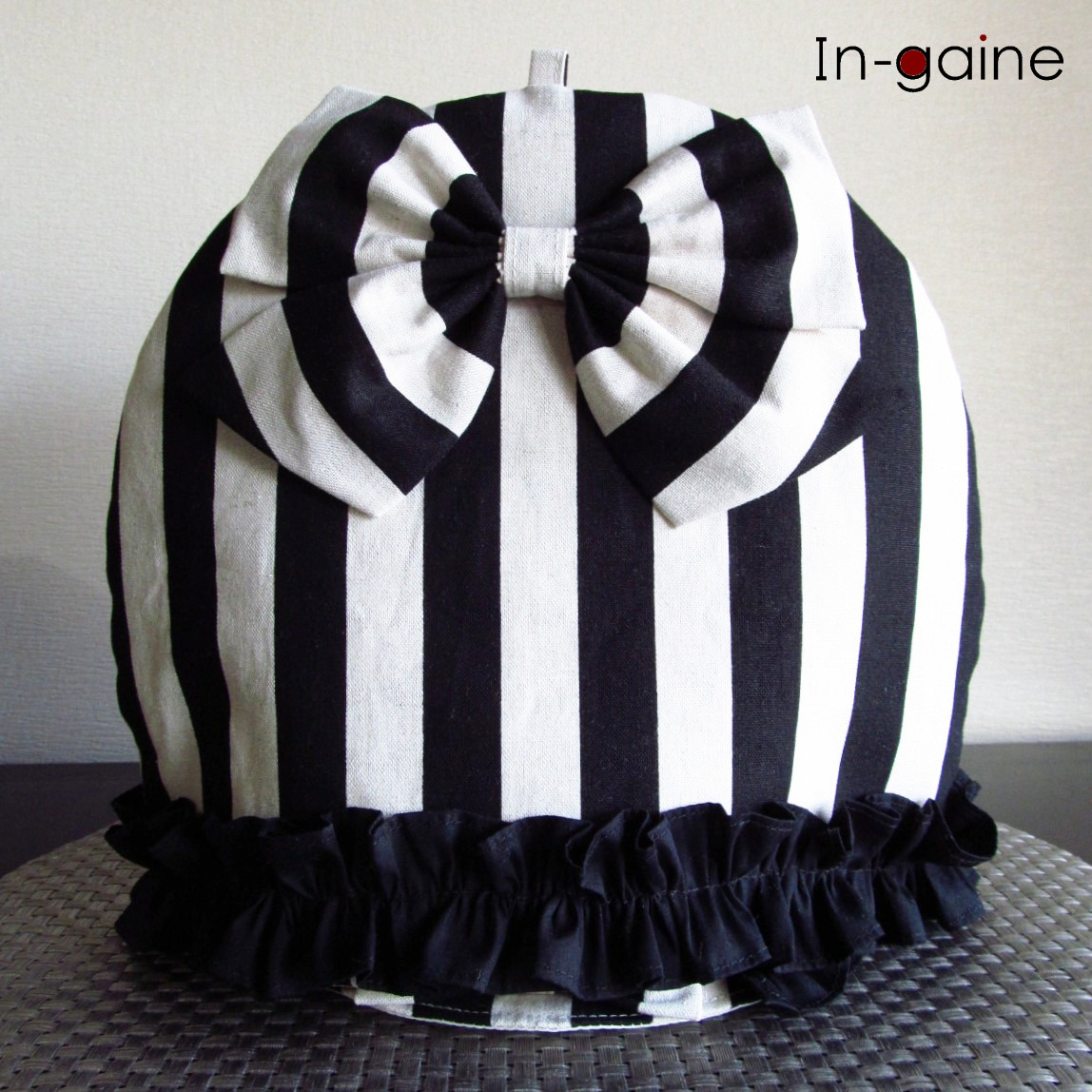 【ティーコジーLサイズ】ティーコジー(ストライプ) TC-017SR_L