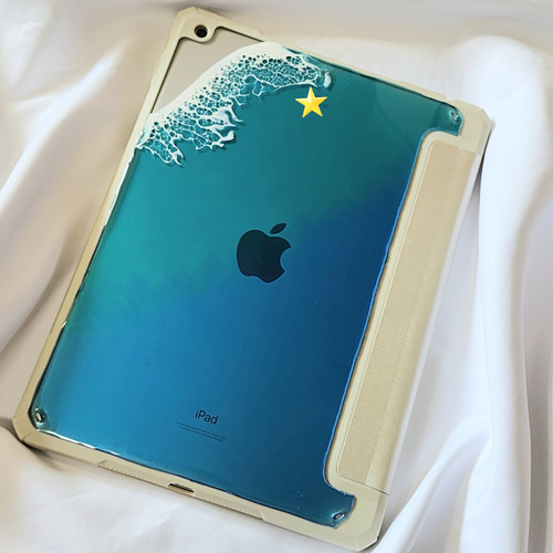 iPad第9世代 縦 64G 本体➕青いケース付き iPad第9世代 縦 64G 本体➕青いケース付き