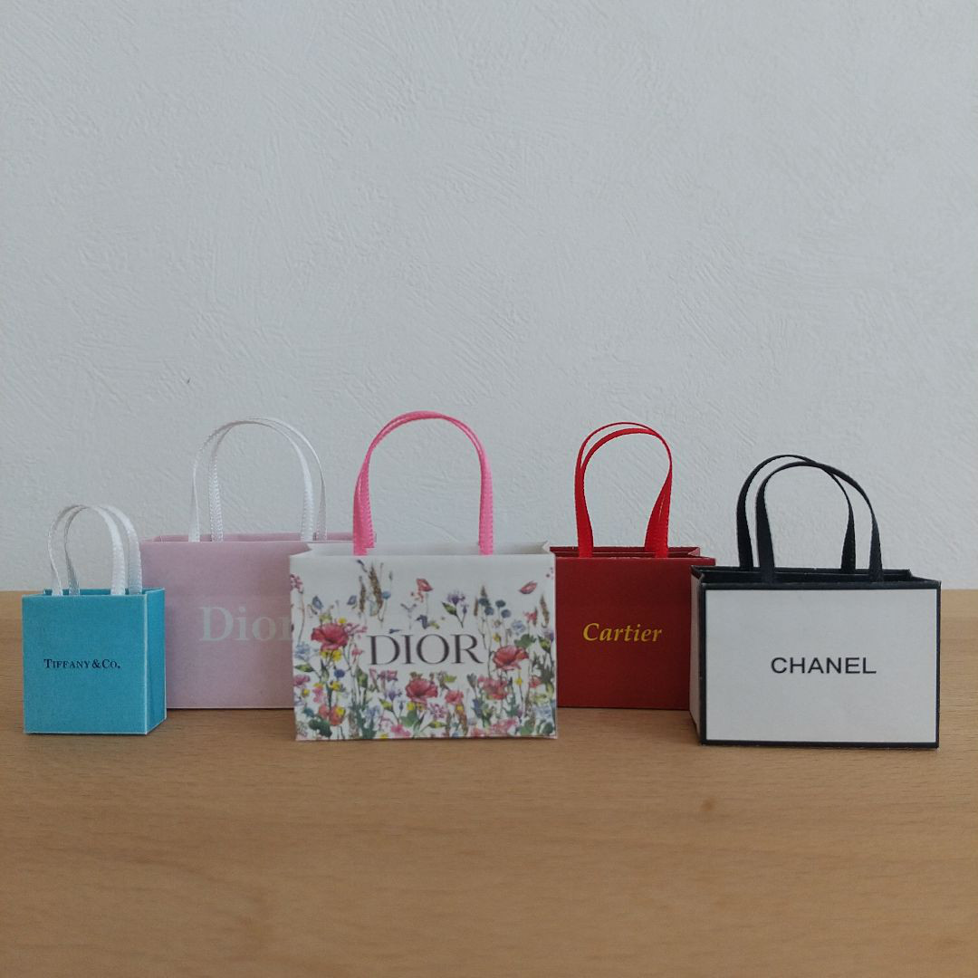 ミニチュア ショップ紙袋 その他置物 kocomo 通販 16084667