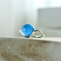 [青の洞窟 blue chalcedony]ring 3枚目の画像