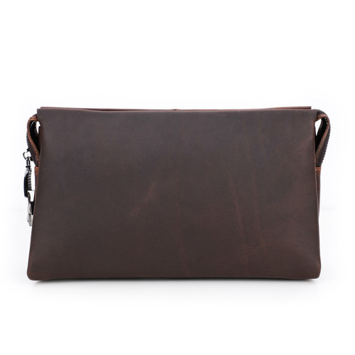 高級 ビジネスバッグ レザー ハンドメイド 手縫い 牛革 クラッチ