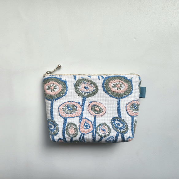 マチ付きポーチpath×ストロベリーシーフ+タンバリン 横16cm ミナ  