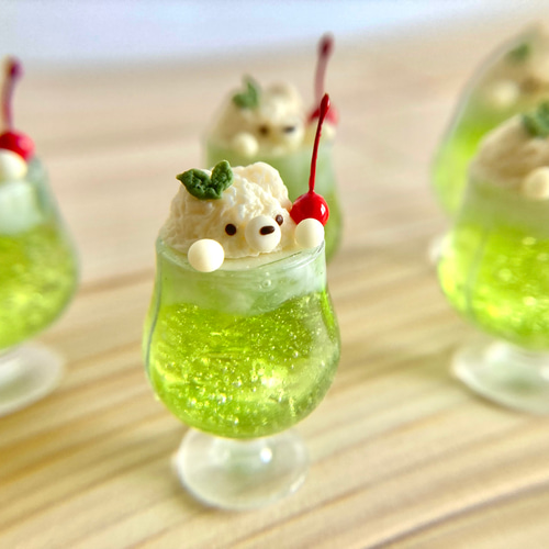 くまクリームソーダのキーホルダー その他アクセサリー wanin 通販