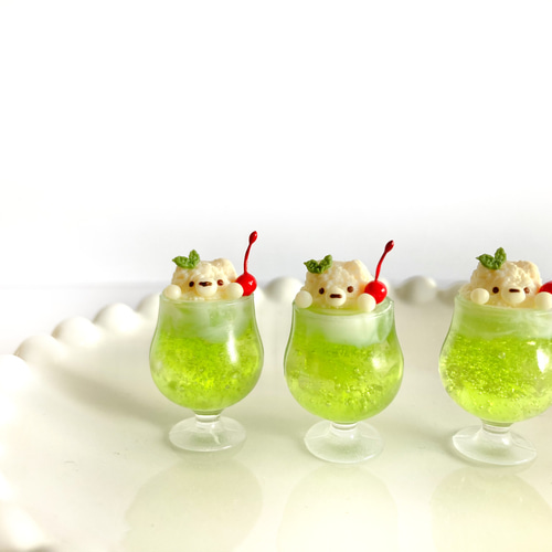 くまクリームソーダのキーホルダー その他アクセサリー wanin 通販