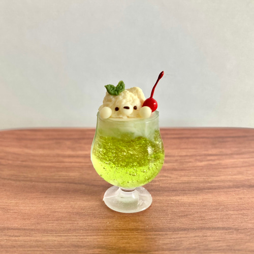 くまクリームソーダのキーホルダー その他アクセサリー wanin