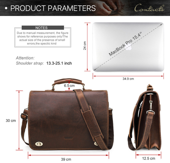 ビジネスブリーフバッグ 14インチノートパソコンバッグ メンズ 通勤通学 本革 ビジネスショルダーバッグ 彼氏父の日誕生 メンズ 本革 通勤通学 バッグ 旅行バッグ