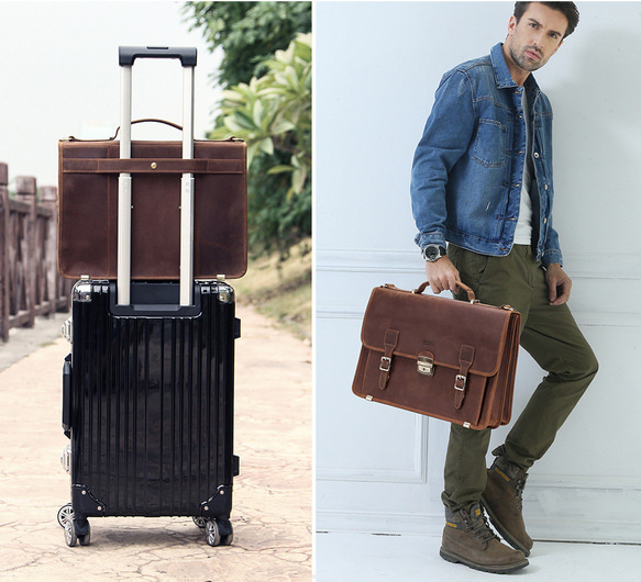 ビジネスブリーフバッグ 14インチノートパソコンバッグ メンズ 通勤通学 本革 ビジネスショルダーバッグ 彼氏父の日誕生 メンズ 本革 通勤通学 バッグ 旅行バッグ