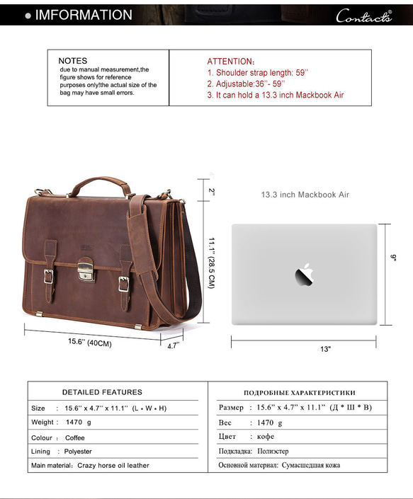 ビジネスブリーフバッグ 14インチノートパソコンバッグ メンズ 通勤通学 本革 ビジネスショルダーバッグ 彼氏父の日誕生 メンズ 本革 通勤通学 バッグ 旅行バッグ