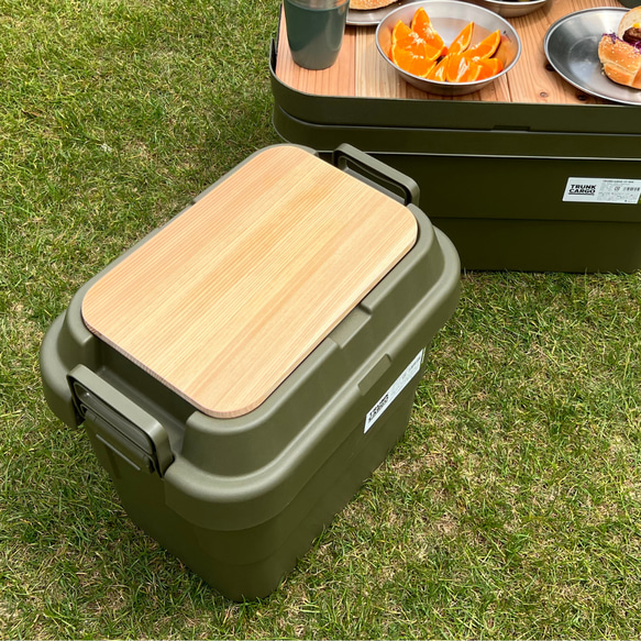 リス【 トランクカーゴ TC-20s 】にフィットする ヒノキ まな板