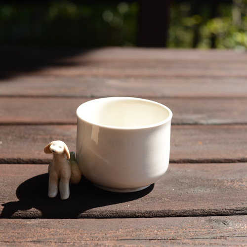 遠吠えトイプードルカップ おちょこ・ぐい呑み・徳利 しんちゃん 通販