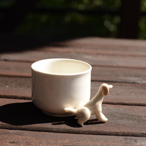 遠吠えトイプードルカップ おちょこ・ぐい呑み・徳利 しんちゃん 通販