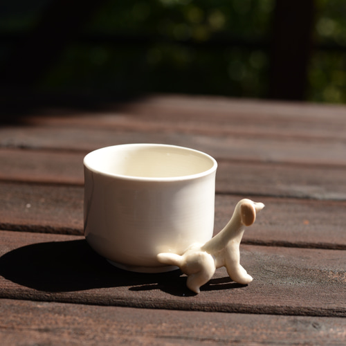 遠吠えトイプードルカップ おちょこ・ぐい呑み・徳利 しんちゃん 通販