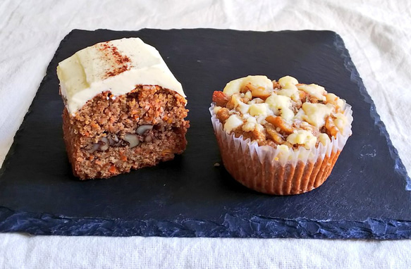 オーツ麦のキャロットケーキ＊おやつ系&お食事系＊ 1枚目の画像