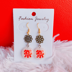 再販】シルバー クリア 氷 大ぶり アシンメトリー ハンドメイド