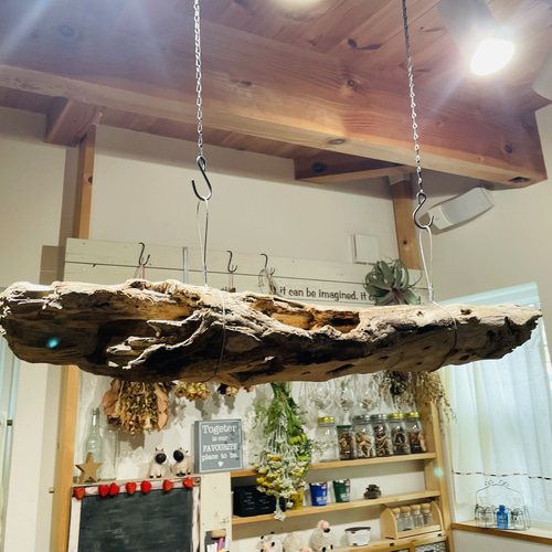 流木ライト 〜draft wood 自然の贈り物〜 シーリングライト
