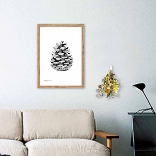 松ぼっくりのパステル画 A4サイズ Kyokoさんデザイン】松ぼっくり | [和歌山] 心を育てるパステルアート