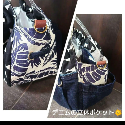 IROHANI様 ハンドメイドバッグ デニムリメイクバッグ リメイクデニム 9e24394f7d05173ef76cfcd719d963