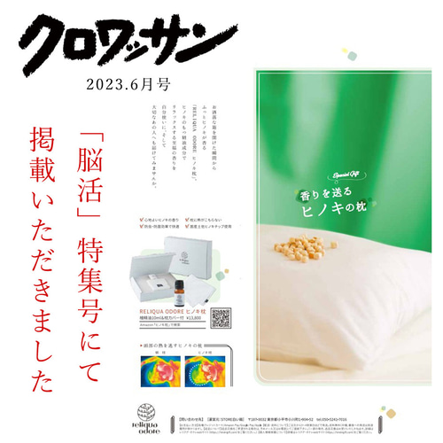 reliqua odore ひのき専門店の土佐ヒノキ枕 Amazon｜reliqua odore ひのき専門店の土佐ヒノキ枕 環境省認可
