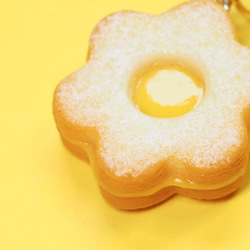 【イヤリング】レモンカードクッキーのイヤリング（K16GP） 3枚目の画像