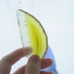 Lemon Soda 02 - メノウのヒーリングチャイム / 天然石瑪瑙風鈴 メノウ風鈴 4枚目の画像
