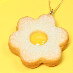 【Mサイズ】レモンカードクッキーのネックレス（K16GP） 2枚目の画像
