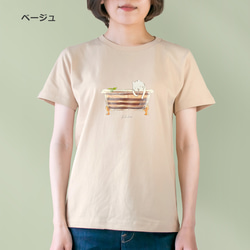 選べるティラミスとネコぱんのTシャツ【受注制作】 5枚目の画像